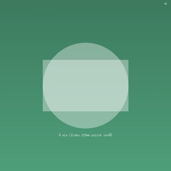 Čelo žlabu 125mm pozink levé